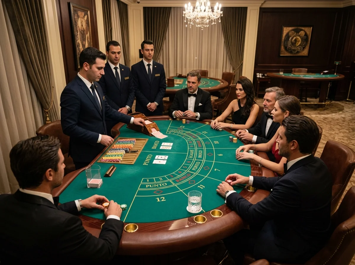 Baccarat Punto at DuckyLuck